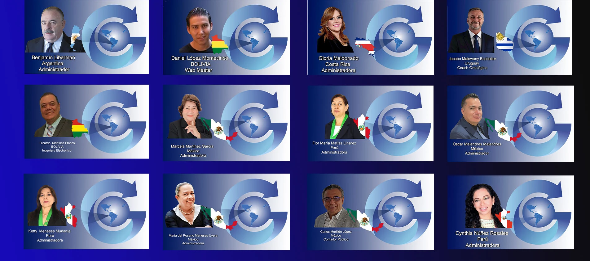 Integrantes de Competencia Gerencial Internacional, grupo 4
